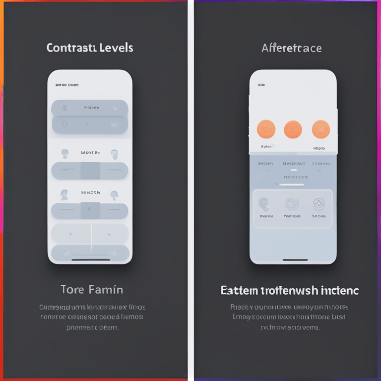 Color Choices for Dark Mode