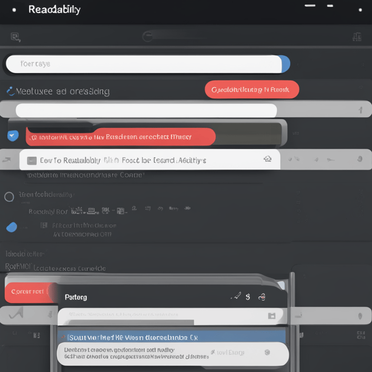 Balancing Contrast and Readability