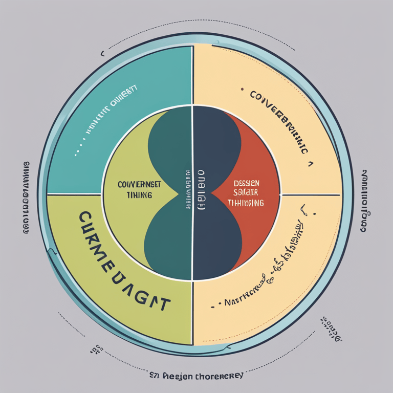 How to Use Design Thinking and Convergent Thinking Together